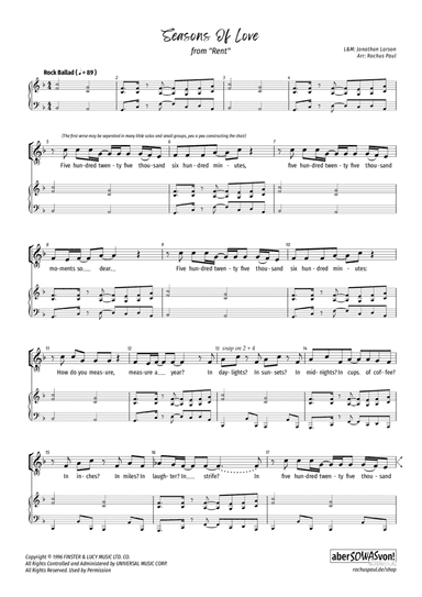 Seasons Of Love