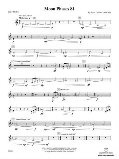 Moon Phases 81: 2nd F Horn