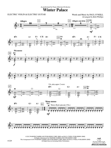 Winter Palace: Guitar