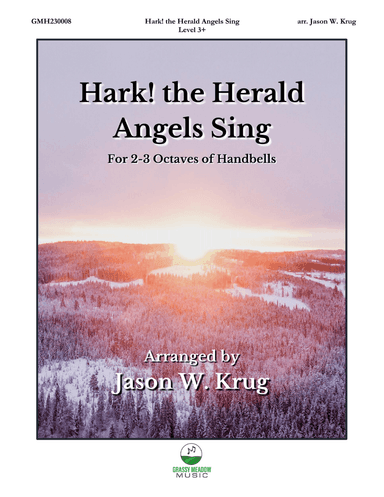 Hark! the Herald Angels Sing (for 2-3 octave handbell ensemble) (site license)
