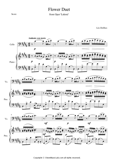 Flower Duet (from Opera Lakme)