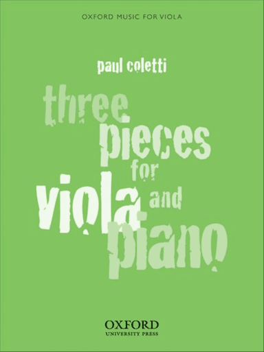 Three Pieces for Viola and Piano
