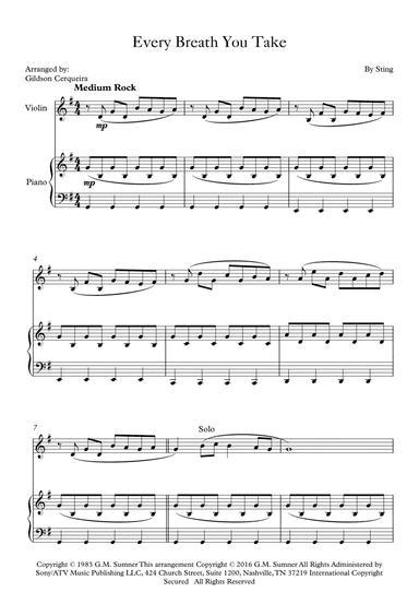 Every Breath You Take