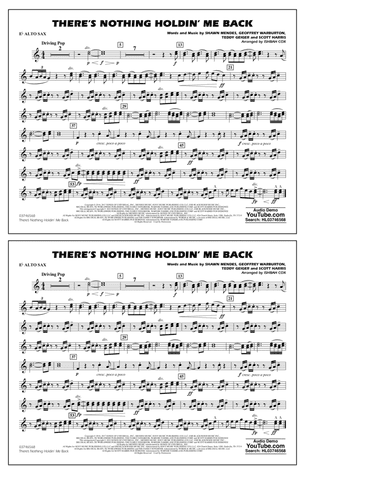 There's Nothing Holdin' Me Back (arr. Ishbah Cox) - Eb Alto Sax
