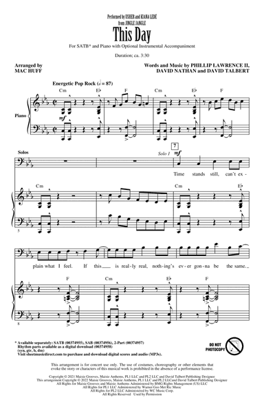 This Day (from Jingle Jangle) (arr. Mac Huff)