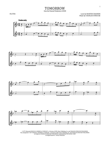 Tomorrow (from Annie)