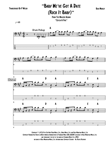 Baby Baby We've Got A Date