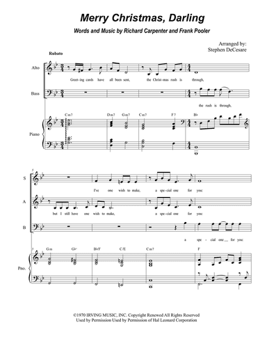Merry Christmas, Darling