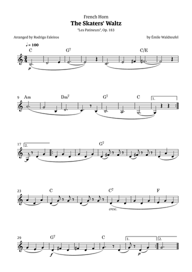 The Skaters Waltz (for beginners)