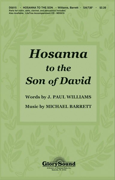 Hosanna to the Son of David