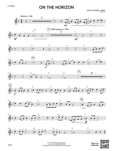 On the Horizon: 1st F Horn