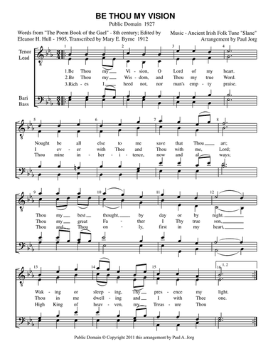 BE THOU MY VISION