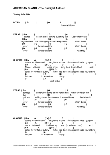 American Slang
