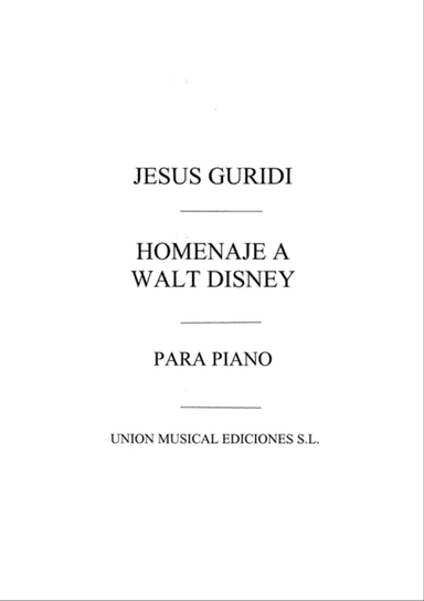 Homenaje De Walt Disney