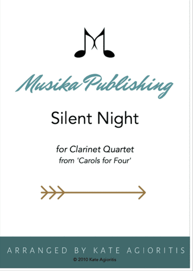 Silent Night - Clarinet Quartet