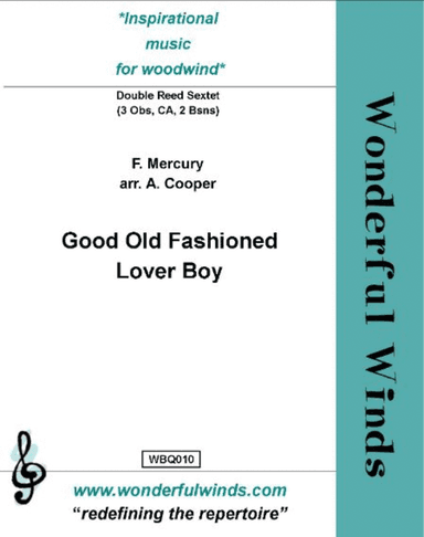 Good Old Fashioned Lover Boy