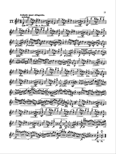 Kayser: Thirty-Six Etudes, Op. 20