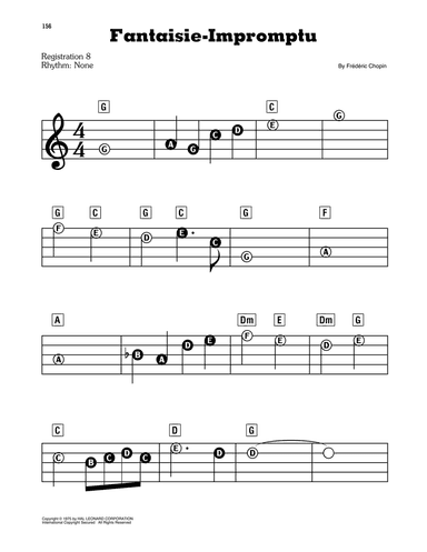 Fantaisie-Impromptu, Op. 66 (Posthumous)