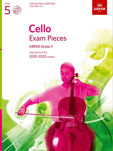 Cello Exam Pieces 2020-2023, ABRSM Grade 5, Score, Part & CD
