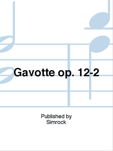 Gavotte op. 12-2