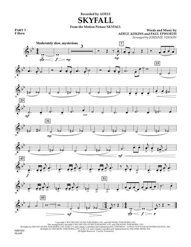 Skyfall - Pt.3 - F Horn