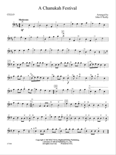 A Chanukah Festival: Cello