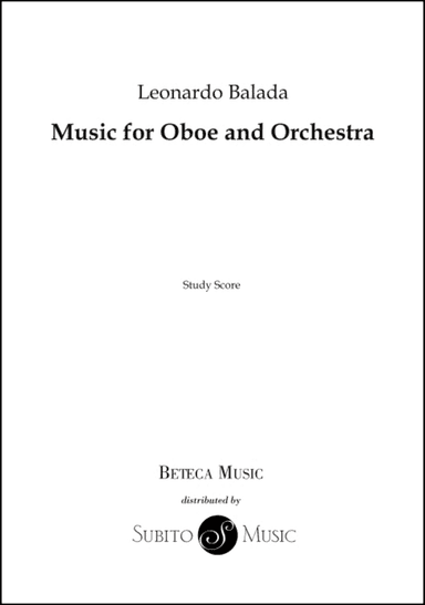 Music for Oboe and Orchestra