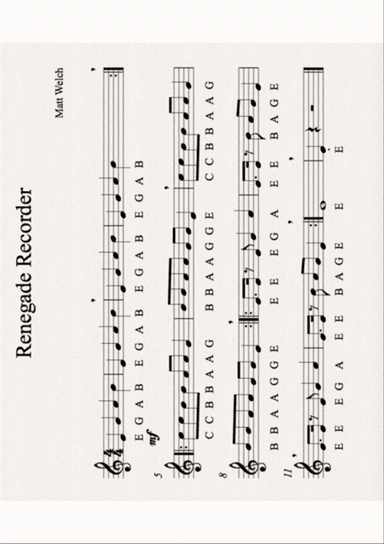 Renegade Recorder