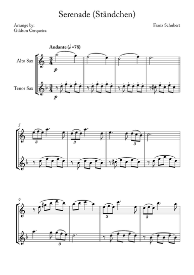 Serenade (Ständchen)