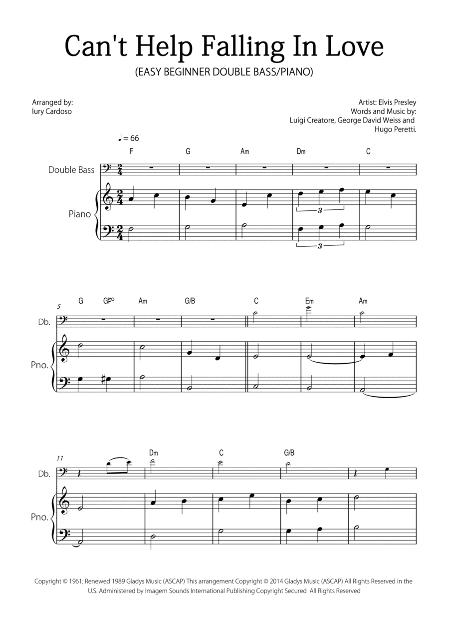 Can't Help Falling In Love