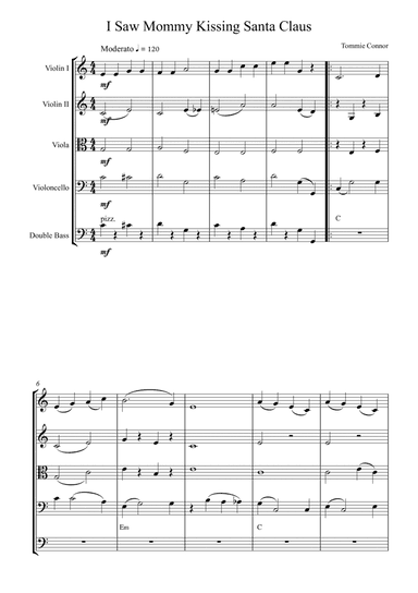 I Saw Mommy Kissing Santa Claus