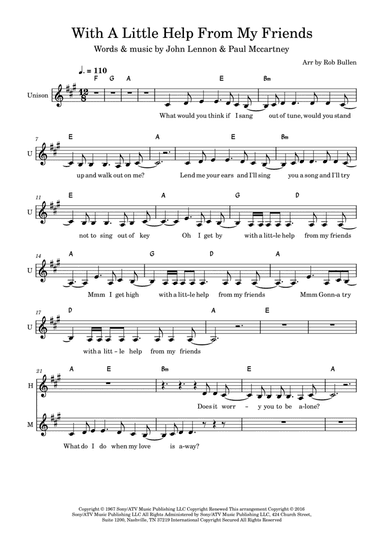 With A Little Help From My Friends