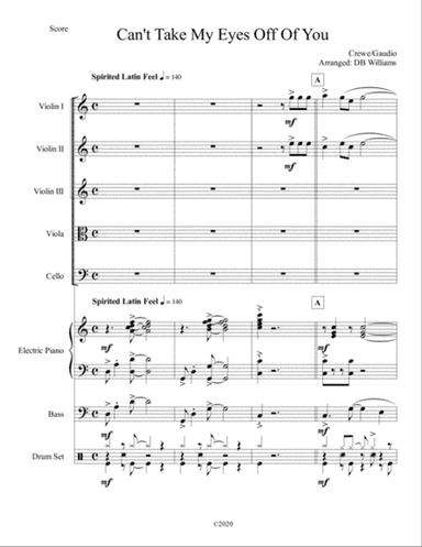 Can't Take My Eyes Off Of You