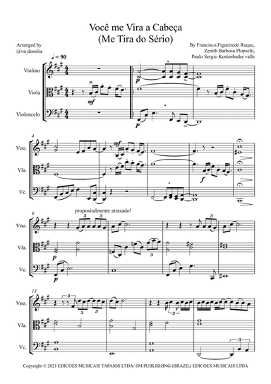 Voce Me Vira A Cabeca (me Tira Do Serio)