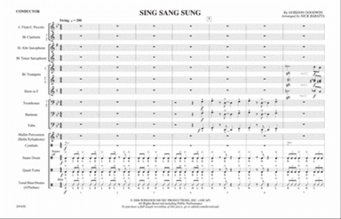 Sing Sang Sung: Score
