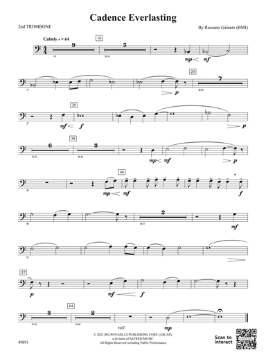 Cadence Everlasting: 2nd Trombone