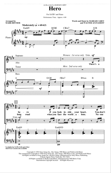 Hero (arr. Mark Brymer)