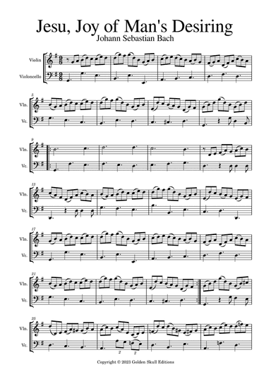 Jesu, Joy of Man's Desiring