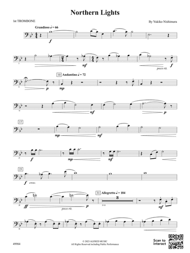 Northern Lights: 1st Trombone