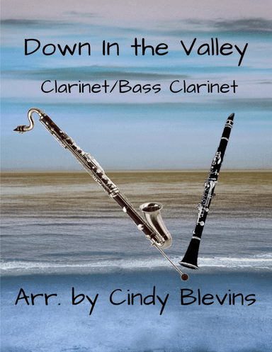 Down In the Valley, Bb Clarinet and Bb Bass Clarinet Duet