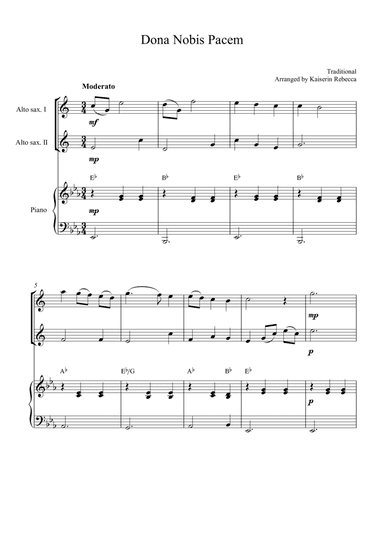 Dona Nobis Pacem (Grant us peace)