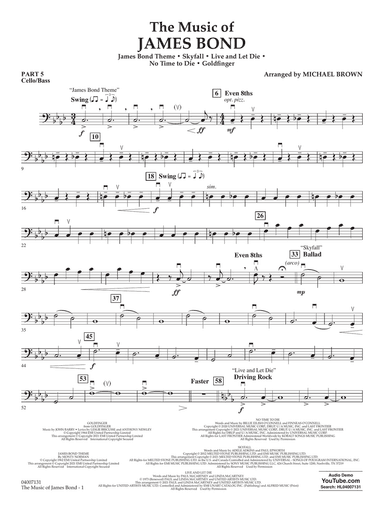 The Music of James Bond - Pt. 5 - Cello/Bass