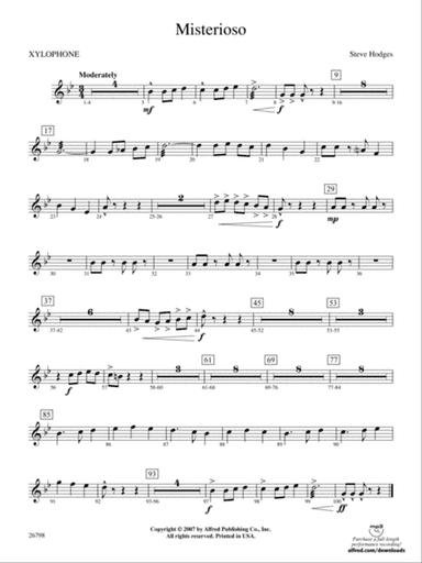 Misterioso: Xylophone