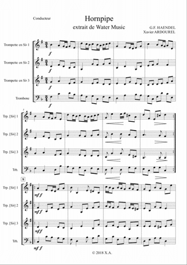 Hornpipe (from Water Music)