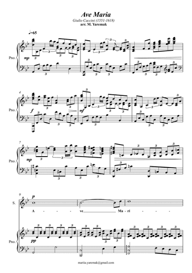 Ave Maria in Rachmaninoff's style