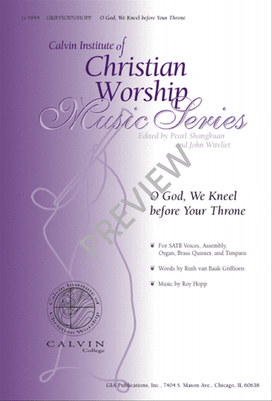 O God, We Kneel before Your Throne