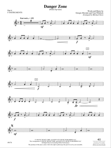 Danger Zone: Part 4 - F Instruments