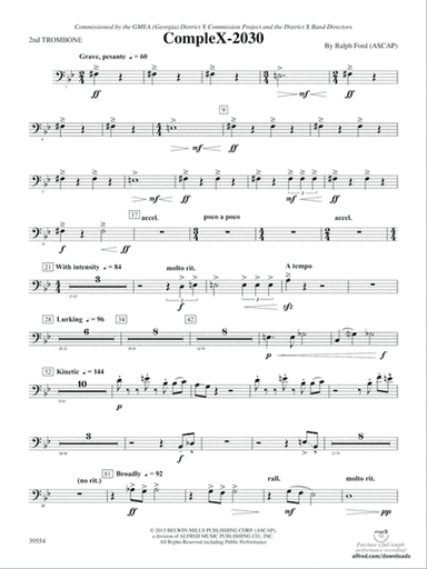 CompleX-2030: 2nd Trombone