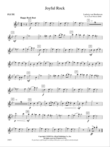 Joyful Rock: Flute