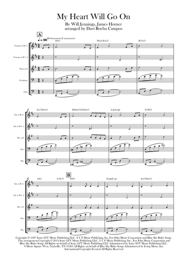 My Heart Will Go On (love Theme From 'titanic')